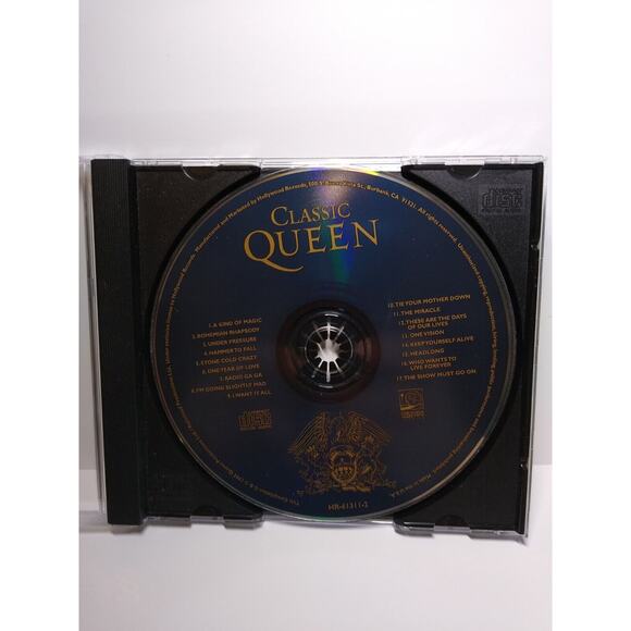 Classic Queen CD Album Pop Rock Collection HR-61311-2 Hollywood Radio Ga Ga Hits - Picture 2 of 7